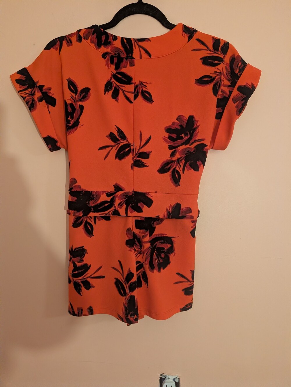 Worthington Short-Sleeve Floral Tunic